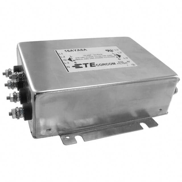 16AYA6A LINE FILTER 16A CHASSIS MOUNT