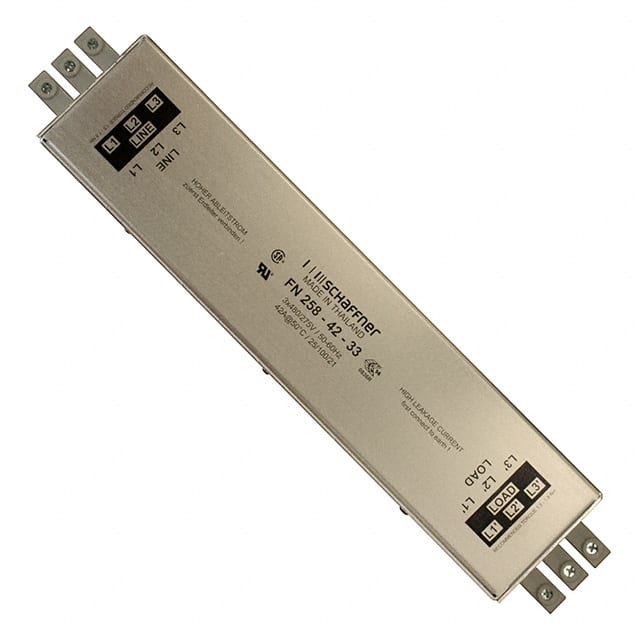 FN258-42-33 LINE FILTER 42A CHASSIS MOUNT