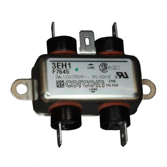 3EH1 LINE FILTER 250VAC 3A CHASS MNT