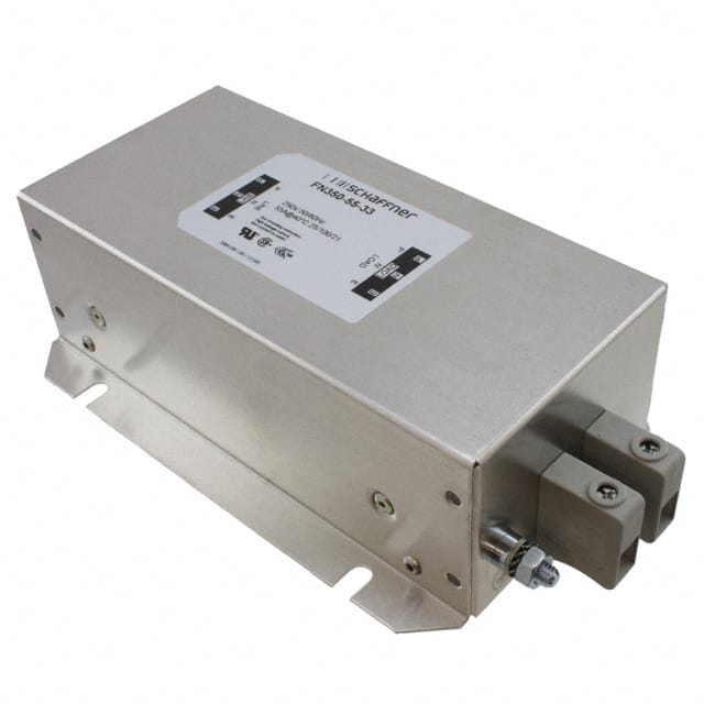FN350-55-33 LINE FILTER 250VAC 55A CHASS MNT