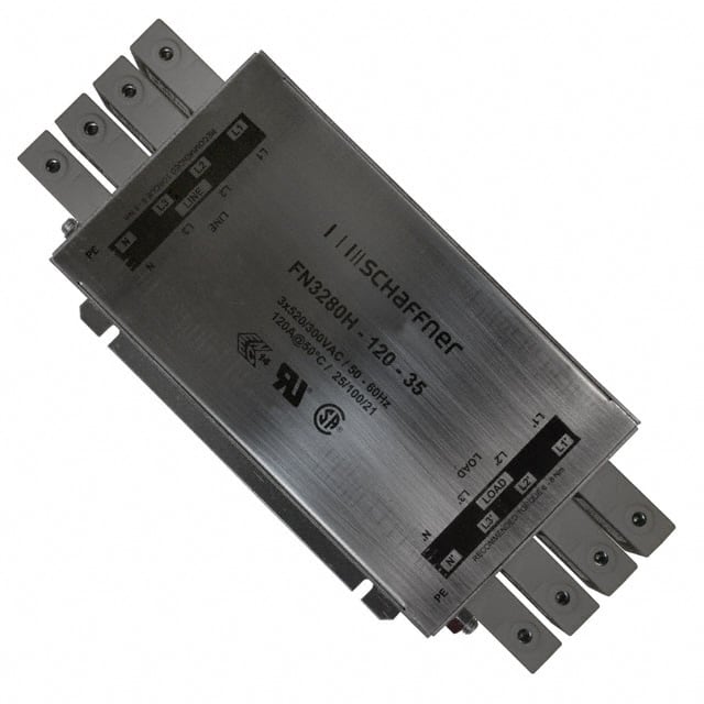 FN3280H-120-35 LINE FILTER 480VAC 120A CHASS