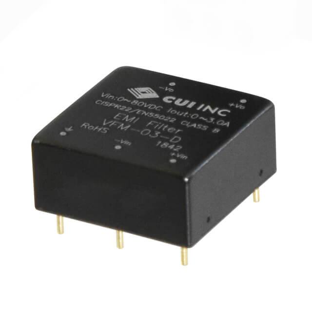 VFM-03-D DC-DC FILTER, EMC 0~80 VDC INPUT