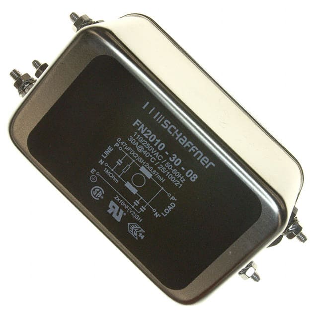 FN2010-30-08 LINE FILTER 250VAC 30A CHASS MNT