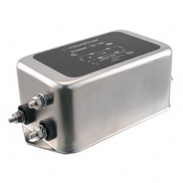 FN2060-20-08 LINE FILTER 250VAC 20A CHASS MNT