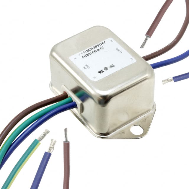FN2010B-6-07 LINE FILTER 250VAC 6A CHASS MNT