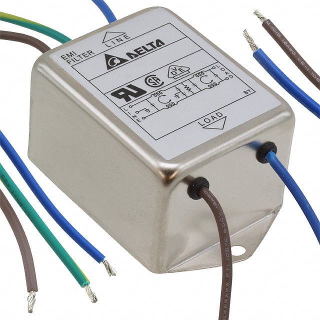 10DRCW5 LINE FILTER 115/250VAC 10A CHASS