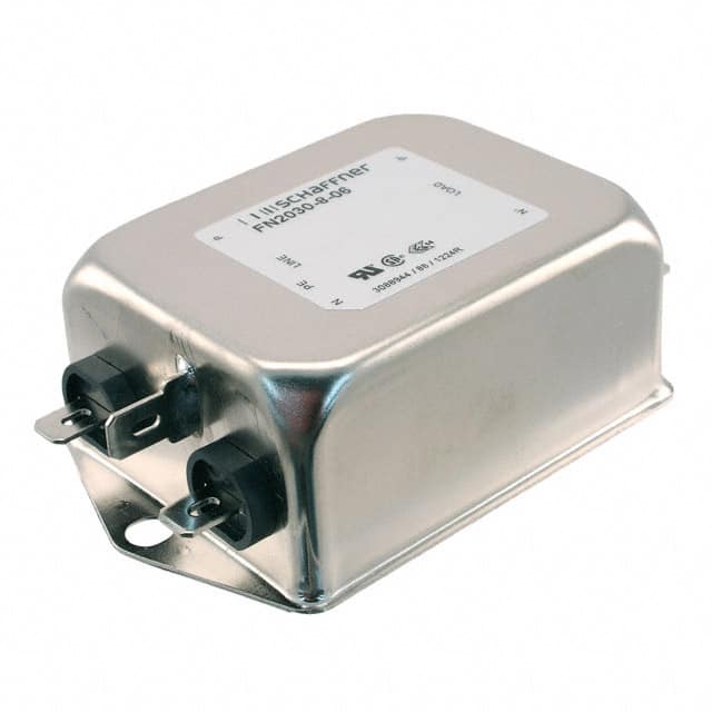 FN2030-8-06 LINE FILTER 250VAC 8A CHASS MNT