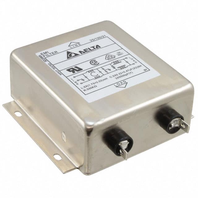 20DVGG5 LINE FILTER 115/250VAC 20A CHASS