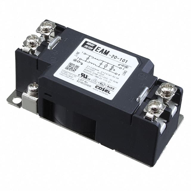 EAM-20-331 LINE FILTER 250VDC/VAC 20A CHAS