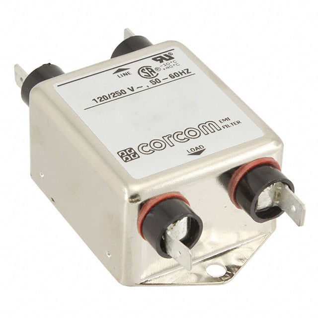 1-6609031-3 LINE FILTER 250VAC 10A CHASS MNT
