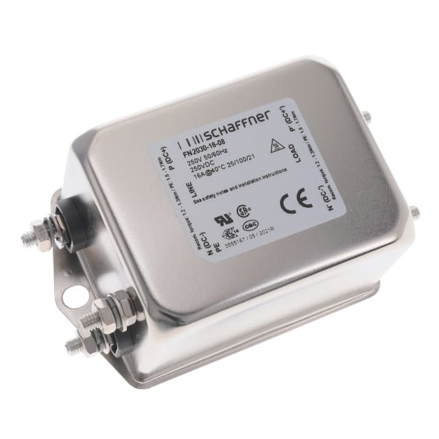 FN2030-16-08 LINE FILTER 250VAC CHASS MNT