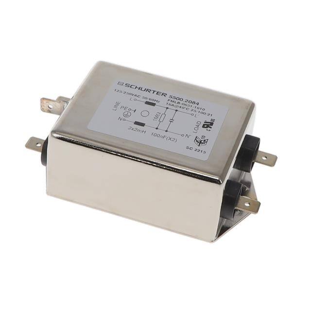 5500.2084 LINE FILTER 125/250VAC 16A CHASS