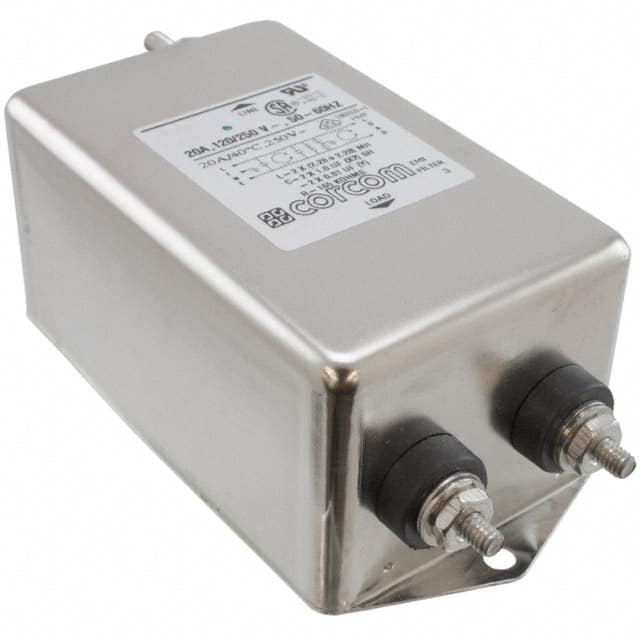 20VP6 LINE FILTER 250VAC 20A CHASS MNT
