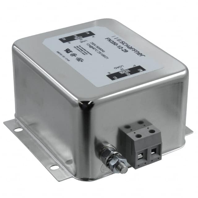 FN350-12-29 LINE FILTER 250VAC 12A CHASS MNT