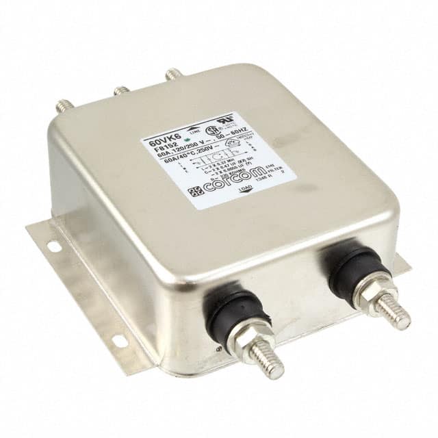 60VK6 LINE FILTER 250VAC 60A CHASS MNT