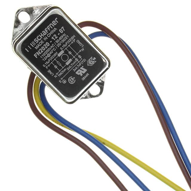 FN2020-12-07 LINE FILTER 250VAC 12A CHASS MNT