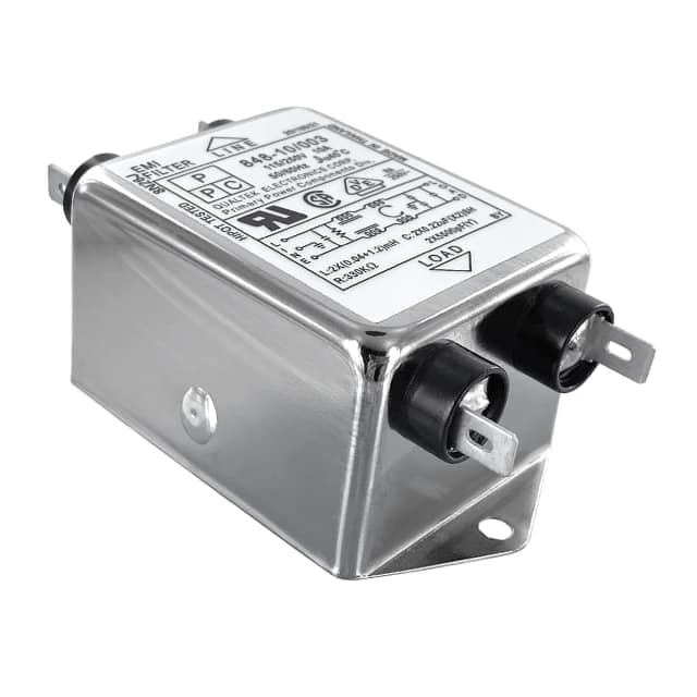 848-10/003 LINE FILTER 115/250VAC 10A CHASS