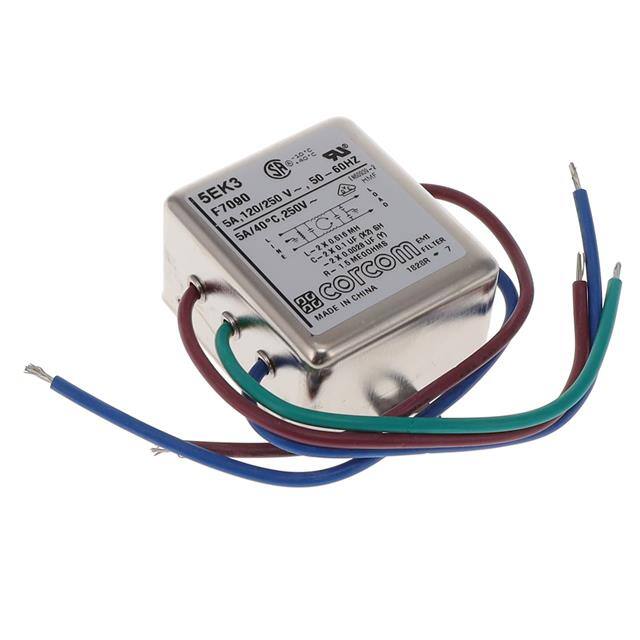 5EK3 LINE FILTER 250VAC 5A CHASS MNT