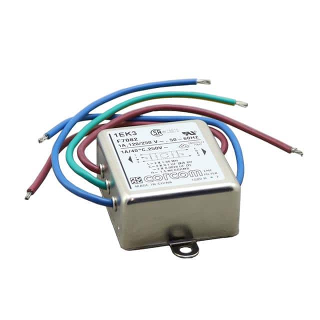 6609027-2 LINE FILTER 250VAC 1A CHASS MNT