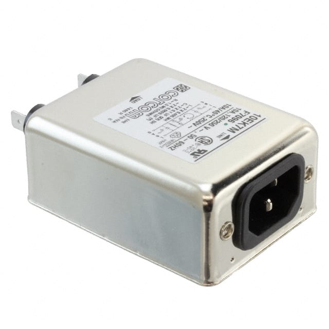 10EK7M LINE FILTER 250VAC 10A CHASS MNT