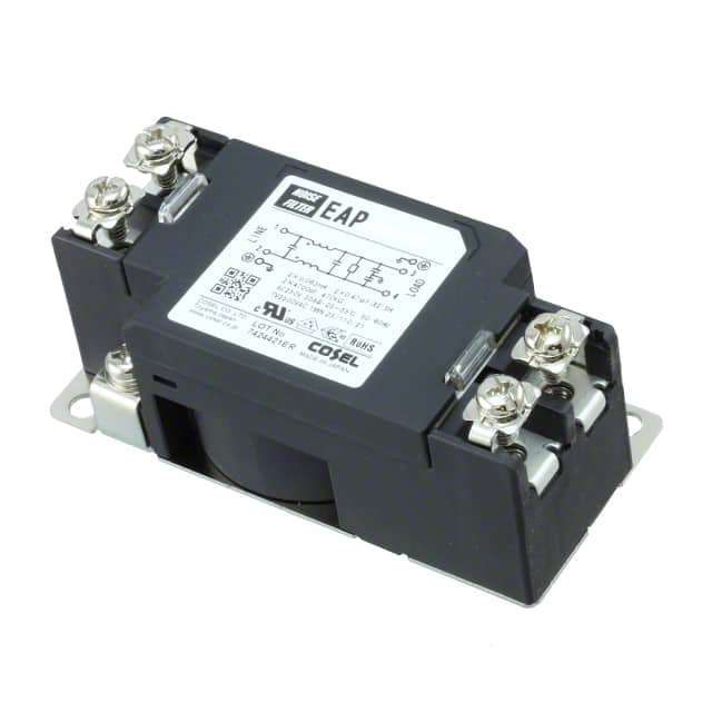EAP-03-102-D LINE FILTER 250VDC/VAC 3A DIN