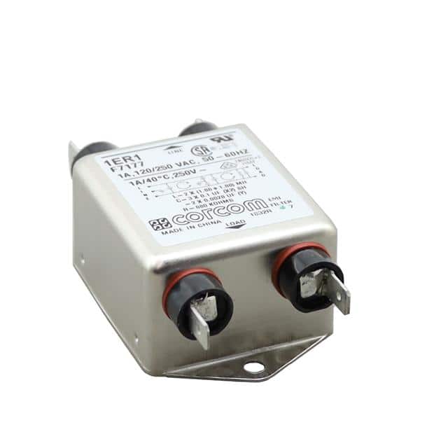 1ER1 LINE FILTER 250VAC 1A CHASS MNT