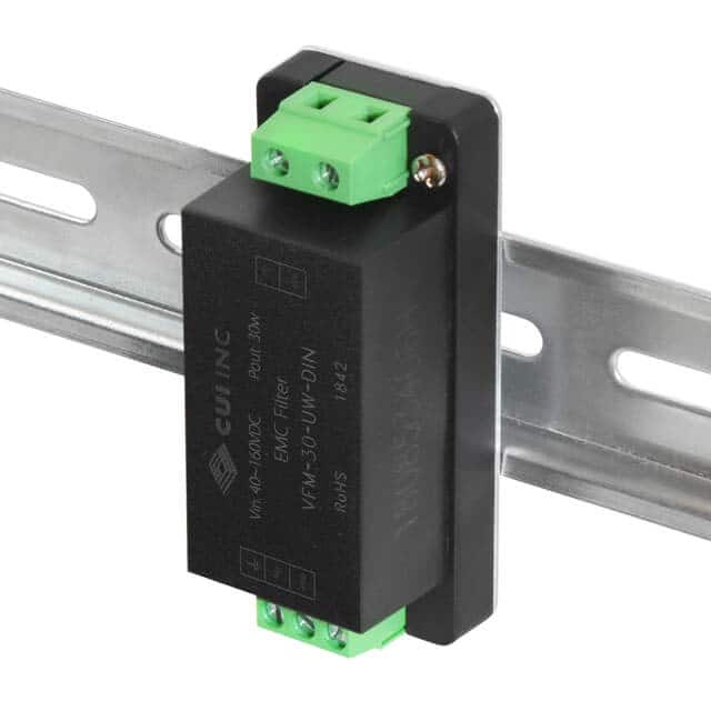 VFM-30-UW-DIN DC-DC FILTER, EMC 40~160 VDC INP