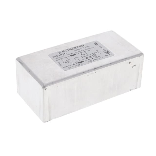 5500.2113 LINE FILTER 125/250VAC 6A TH