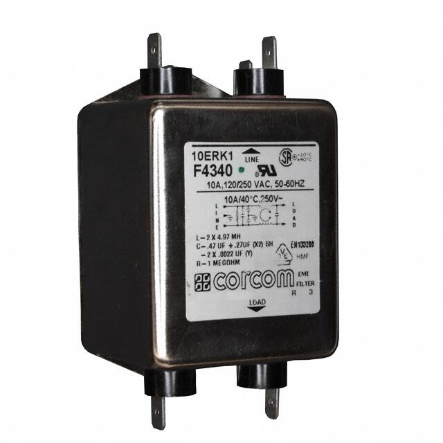 2-1609089-5 LINE FILTER 250VAC 10A CHASS MNT