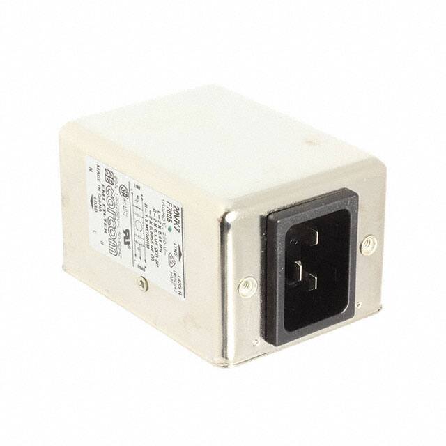 2-6609028-2 LINE FILTER 250VAC 20A CHASS MNT