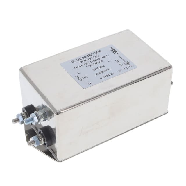 5500.2657.06 LINE FILTER 125/250VAC 30A CHASS