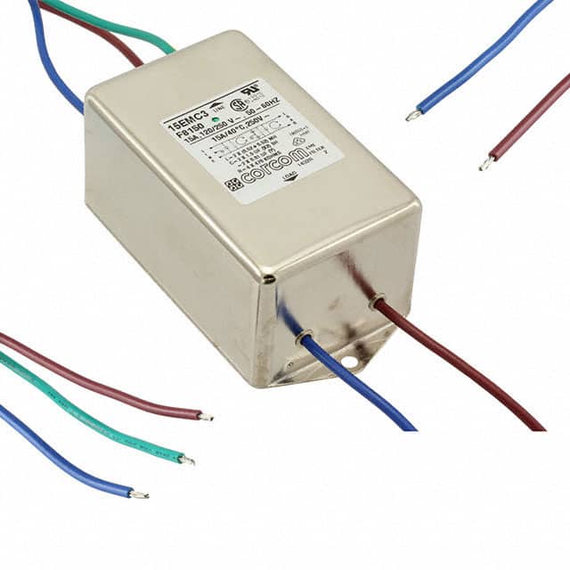 2-6609037-2 LINE FILTER 250VAC 15A CHASS MNT