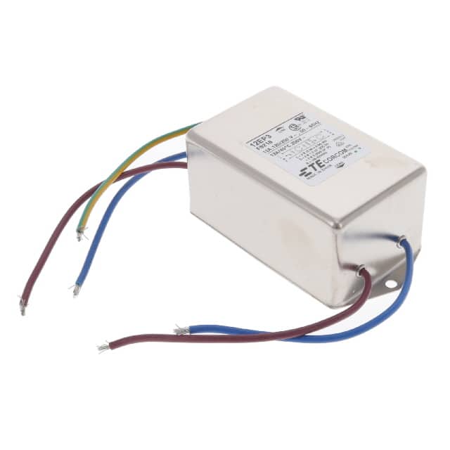 2-6609037-7 LINE FILTER 250VAC 12A CHASS MNT