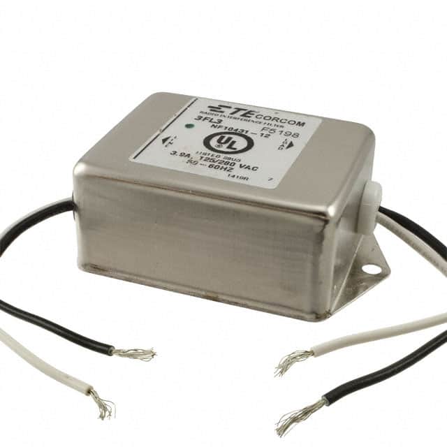 2-6609092-3 LINE FILTER 125/280VAC 3.9A CHAS