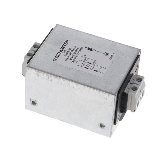 5500.2263 FMBB RAIL FILTER 1PH 2ST 1A 250V