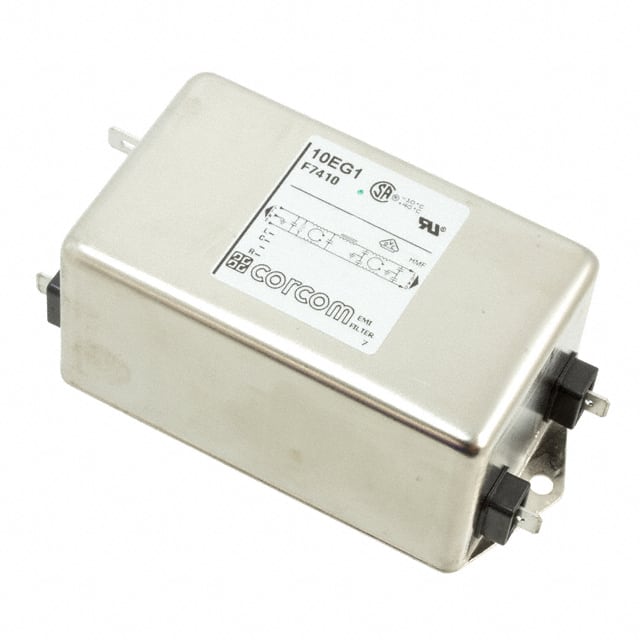 6609050-2 LINE FILTER 250VAC 10A CHASS MNT
