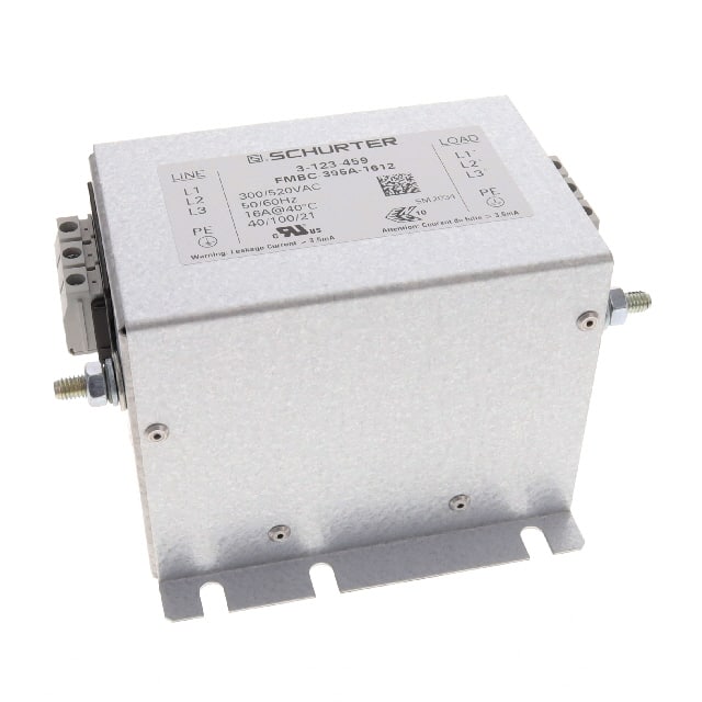 FMBC-395A-1612 FMBC EP FILTER 3PH 2ST 16A 520VA