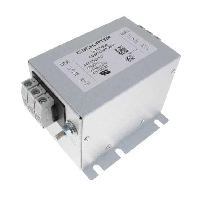 FMBC-345A-2514 FMBC EP FILTER 3PH 2ST 25A 760VA