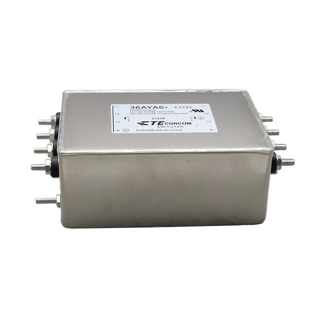 6609068-5 LINE FILTER 36A CHASSIS MOUNT