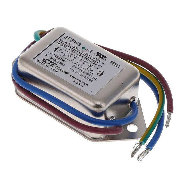 3FBH3=F8590 SINGLE PHASE FILTERS, 3A FILTER