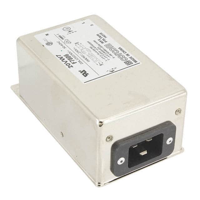 6609044-6 LINE FILTER 250VAC 20A CHASS MNT