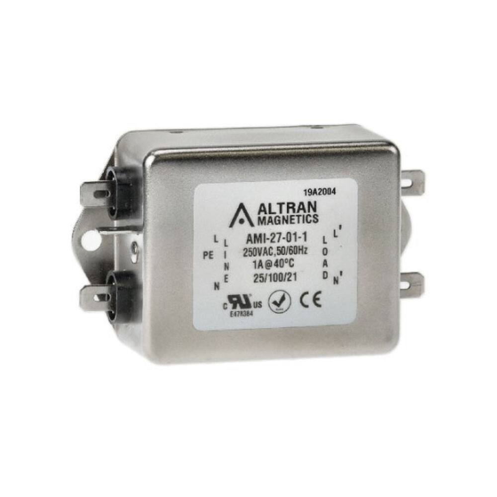 AMI-27-1-1 LINE FILTER 1A 110/250VAC CHASS