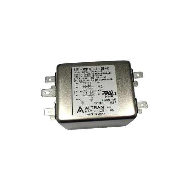 AMI-M31NC-1-20-D 3-PHASE FILTER 20A 250VAC