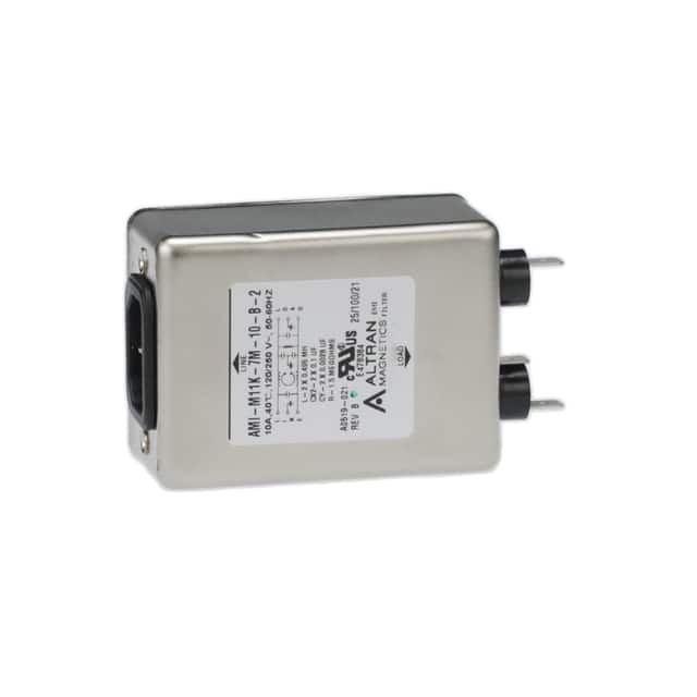 AMI-M11K-7M-10-B-2 POWER LINE EMI FILTER 10A 250VAC