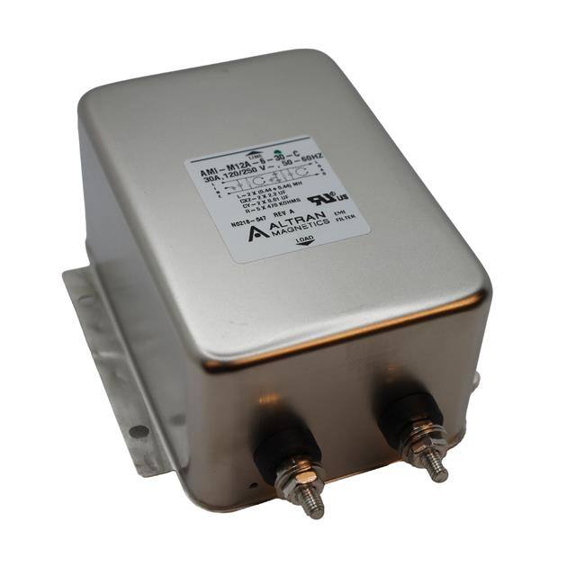 AMI-M12A-6-30-C POWER LINE EMI FILTER 30A 250VAC