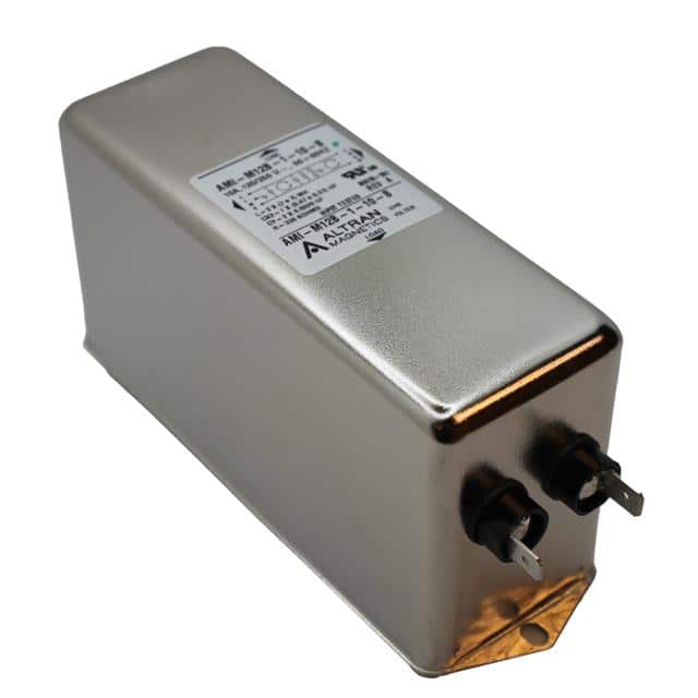 AMI-M12B-1-10-B POWER LINE EMI FILTER 10A 250VAC
