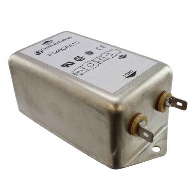 F1400AA10 LINE FILTER 250VAC 10A CHASS MNT