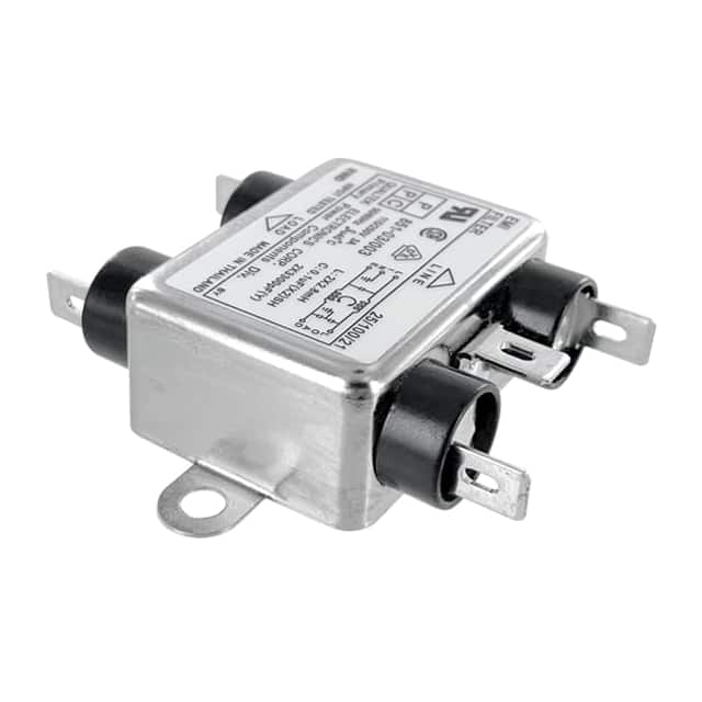 851-03/003 LINE FILTER 115/250VAC 3A CHAS