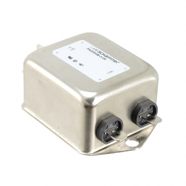 FN2060B-3-06 LINE FILTER 250VAC 3A CHASS MNT