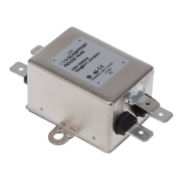 FN332Z-10-05 LINE FILTER 250VAC 10A CHASS MNT